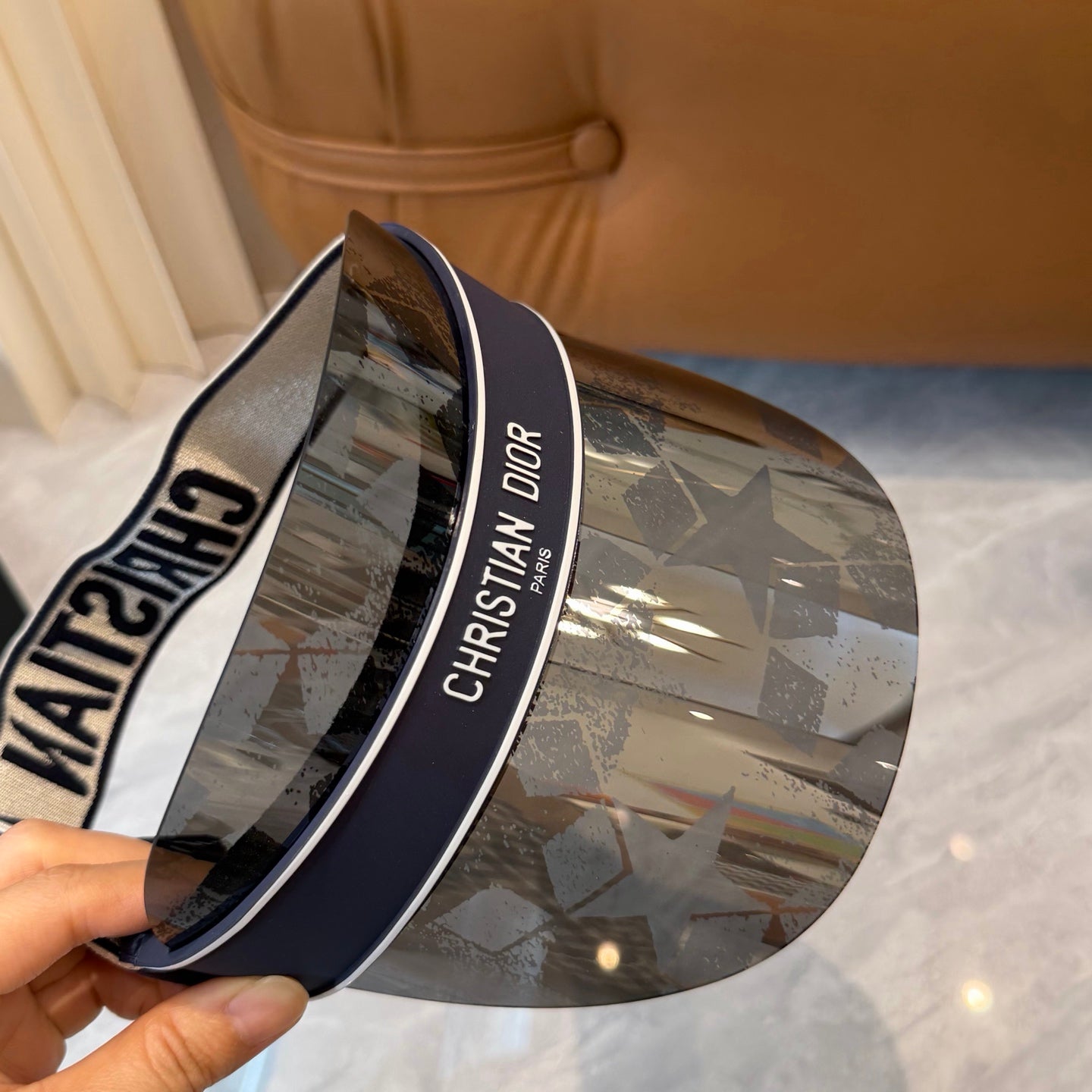 Dior Fashion Silver Sun Visor for Men & Women - 431880 - detail image 2