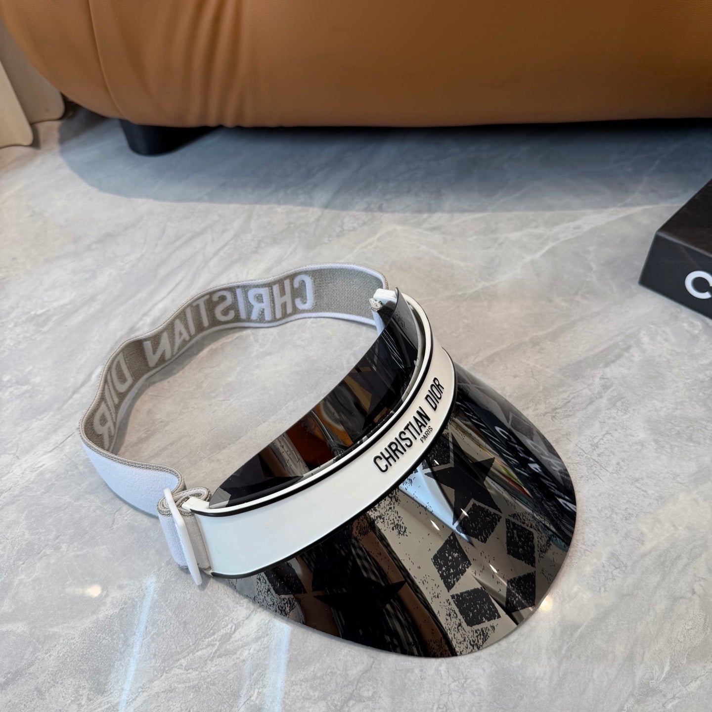Dior Fashion Silver Sun Visor for Men & Women - 431881 - detail image 5
