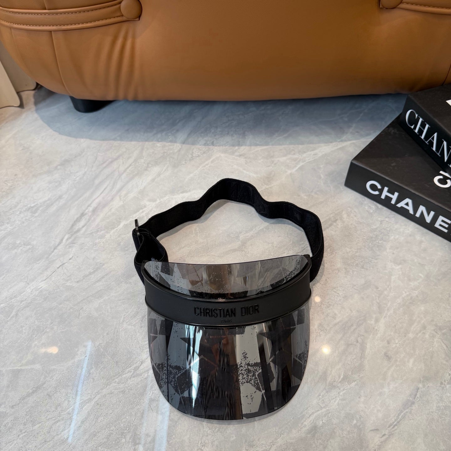 Dior Fashion Silver Sun Visor for Men & Women