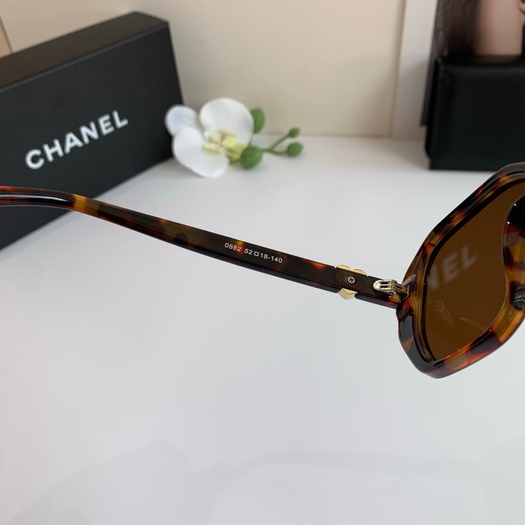 Chanel Fashion Black Lens Sunglasses for Men & Women - 371823
