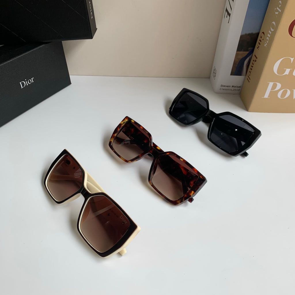 Dior Polarized Square Red Lens Sunglasses for Men & Women - 465396 - detail image 9