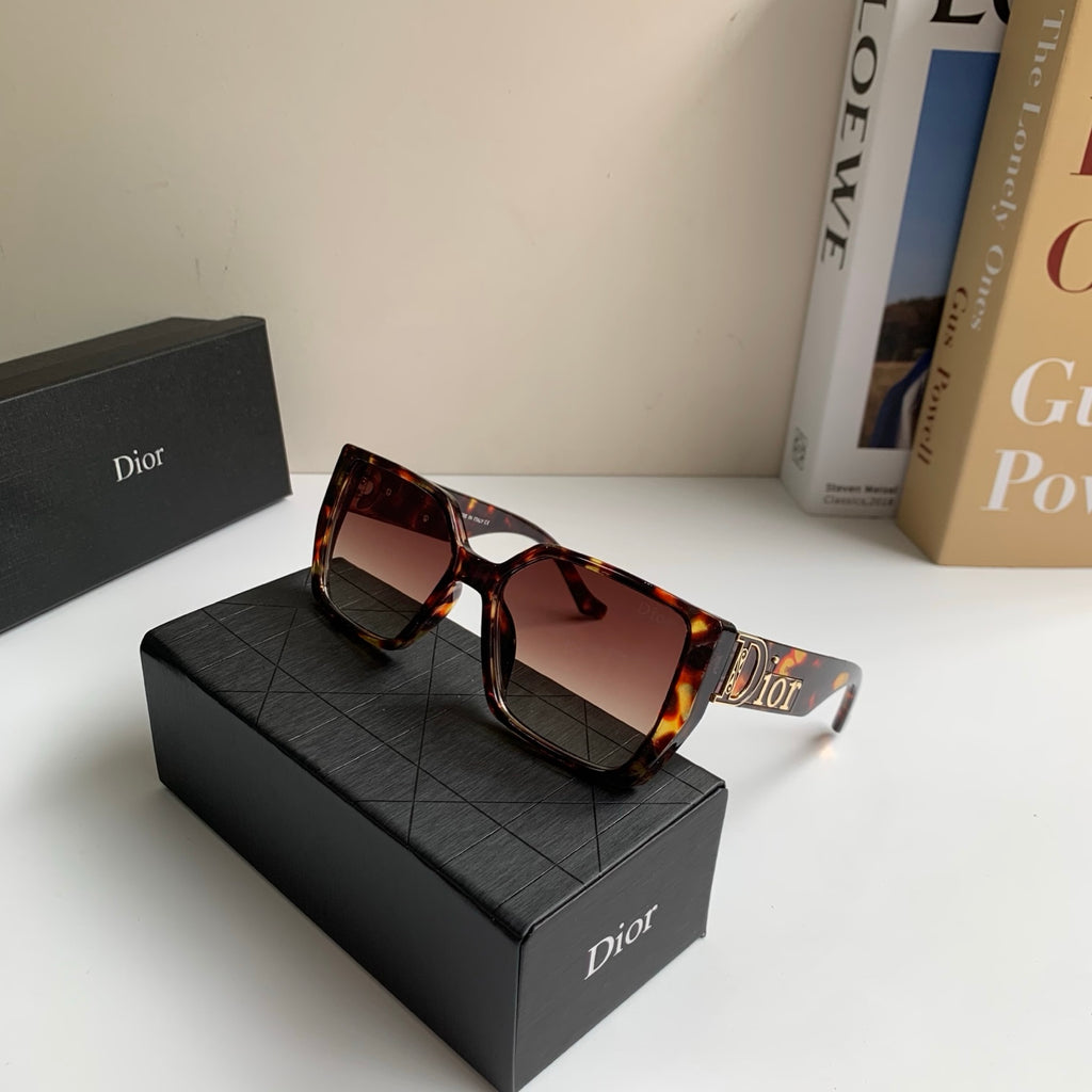 Dior Polarized Square Red Lens Sunglasses for Men & Women - detail image 5