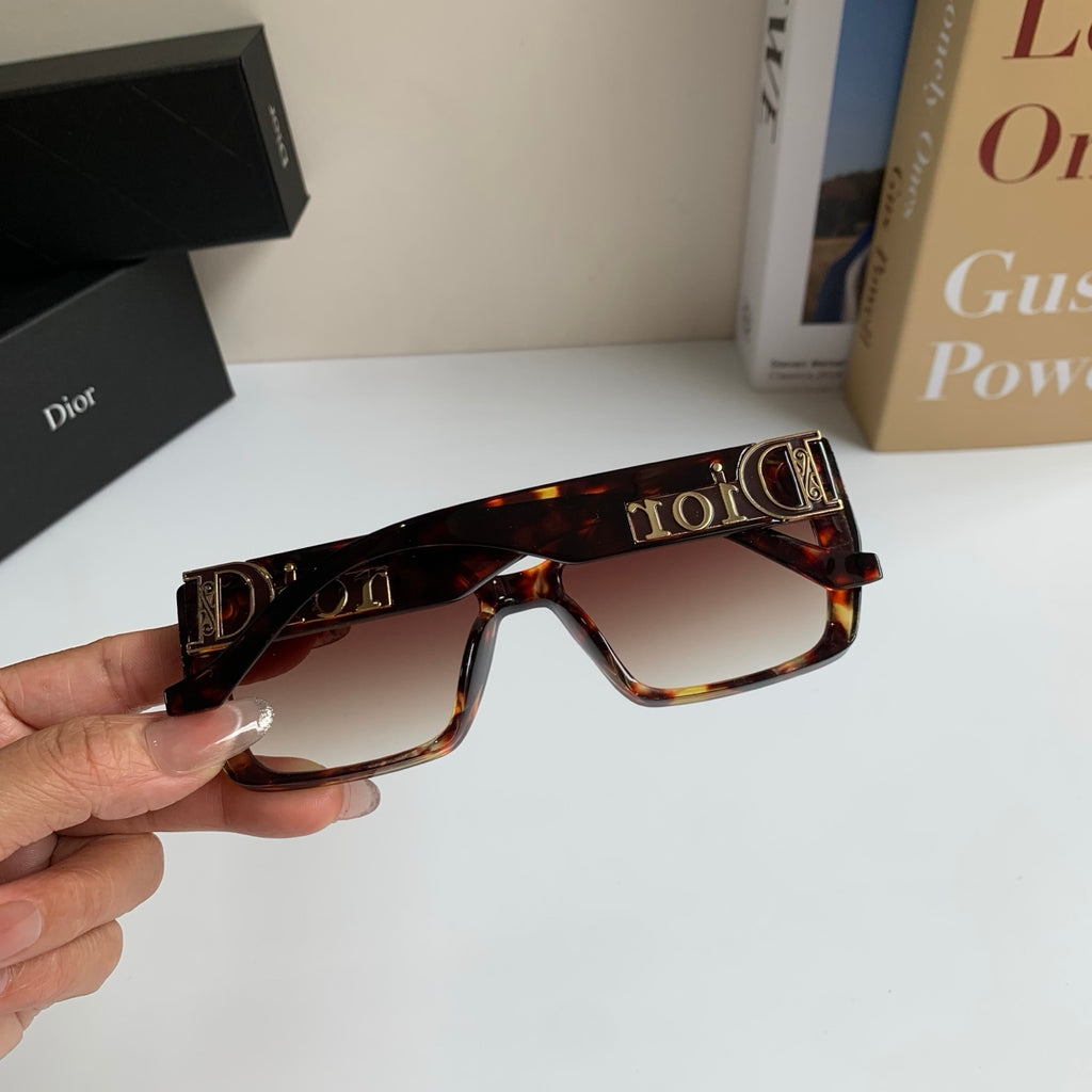 Dior Polarized Square Red Lens Sunglasses for Men & Women - detail image 9