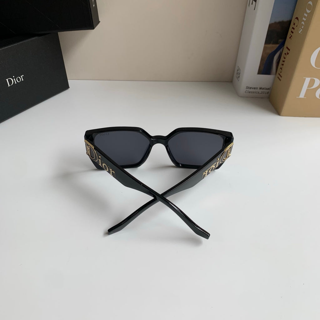Dior Polarized Square Black Lens Sunglasses for Men & Women - detail image 8