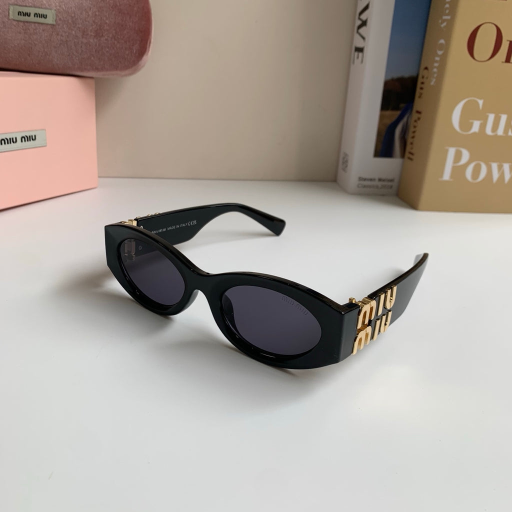 Miu Miu Fashion Black Lens Sunglasses for Men & Women - 372428 - detail image 2