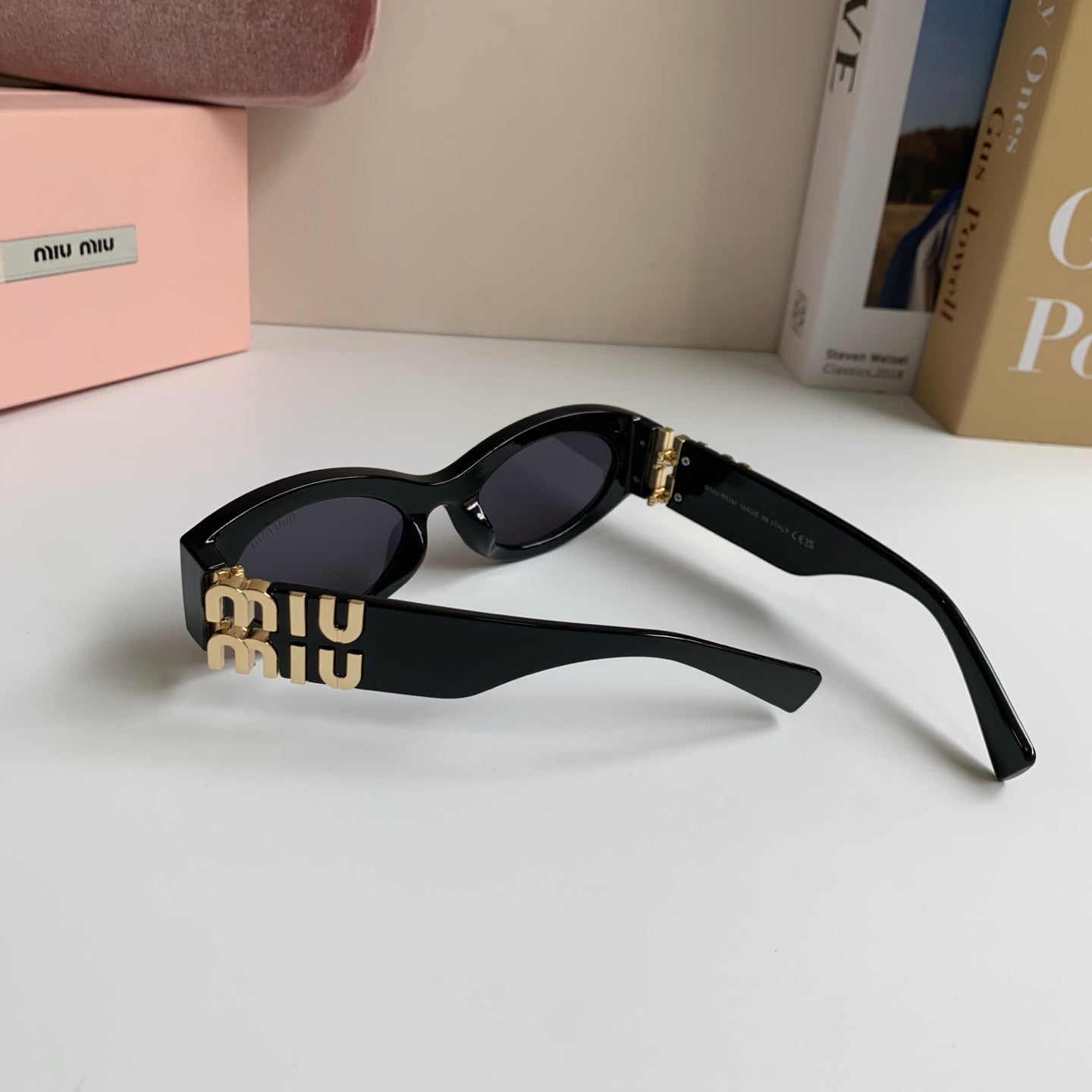 Miu Miu Fashion Black Lens Sunglasses for Men & Women - 372428 - detail image 7