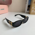 Miu Miu Fashion Black Lens Sunglasses for Men & Women - 372428