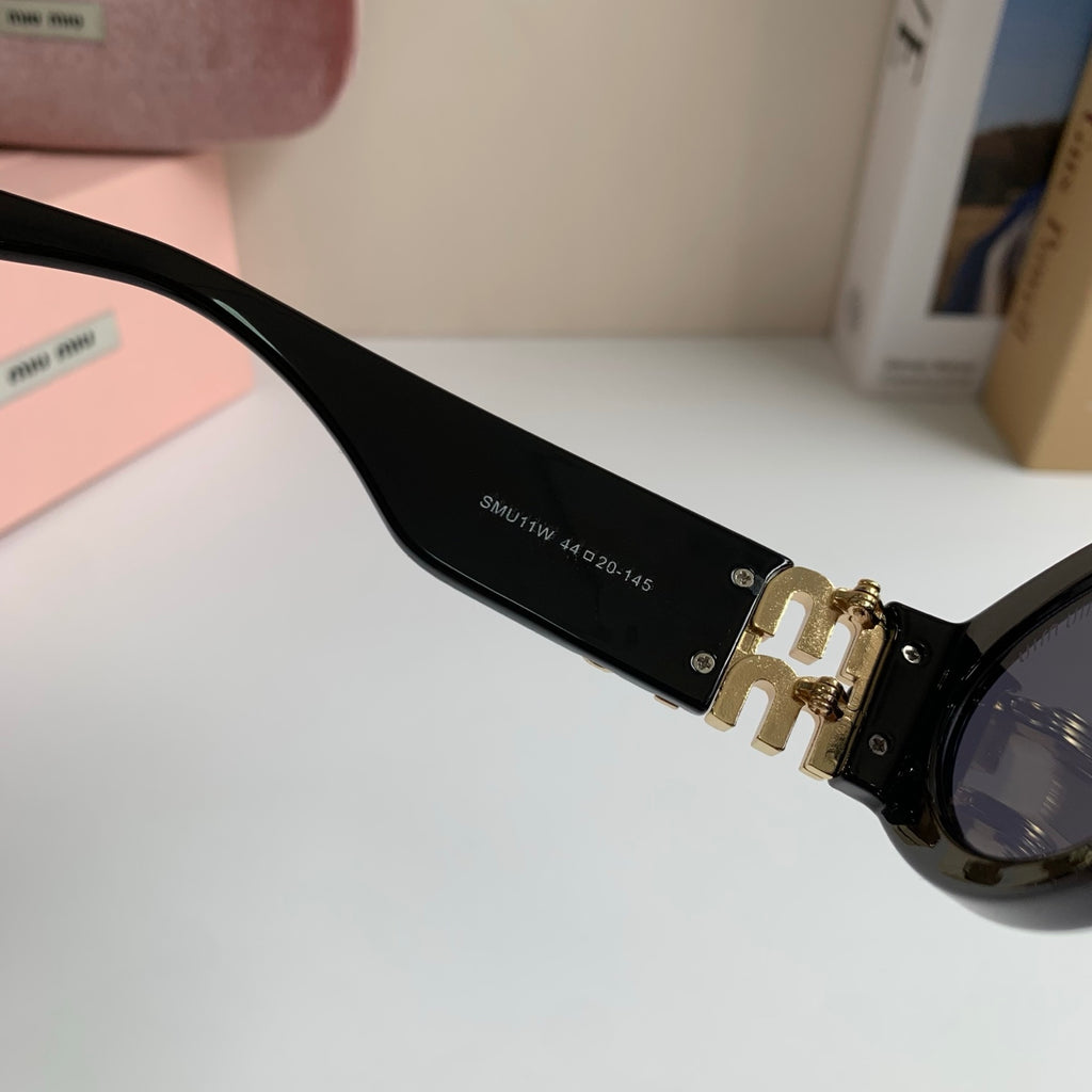 Miu Miu Fashion Black Lens Sunglasses for Men & Women - 372428 - detail image 5