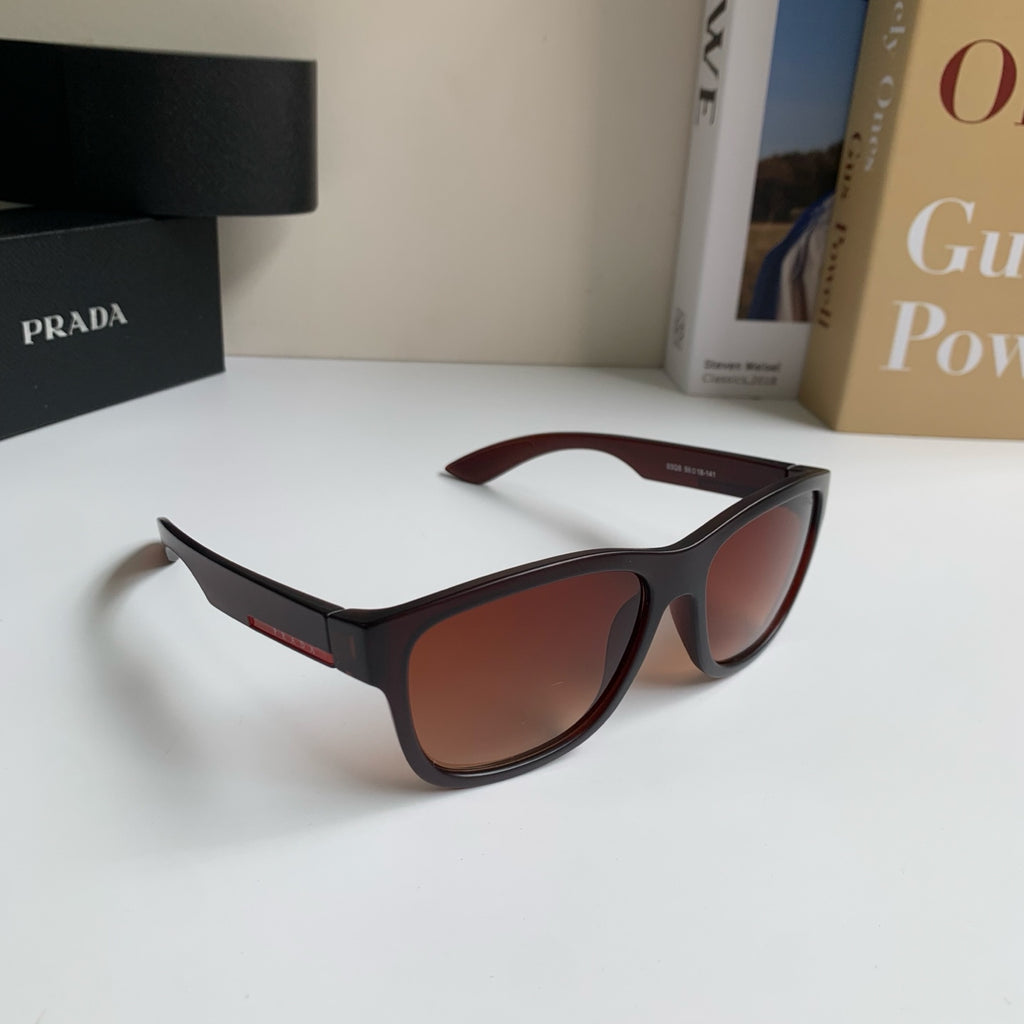 Prada Fashion Red Lens Sunglasses for Men & Women - 465708