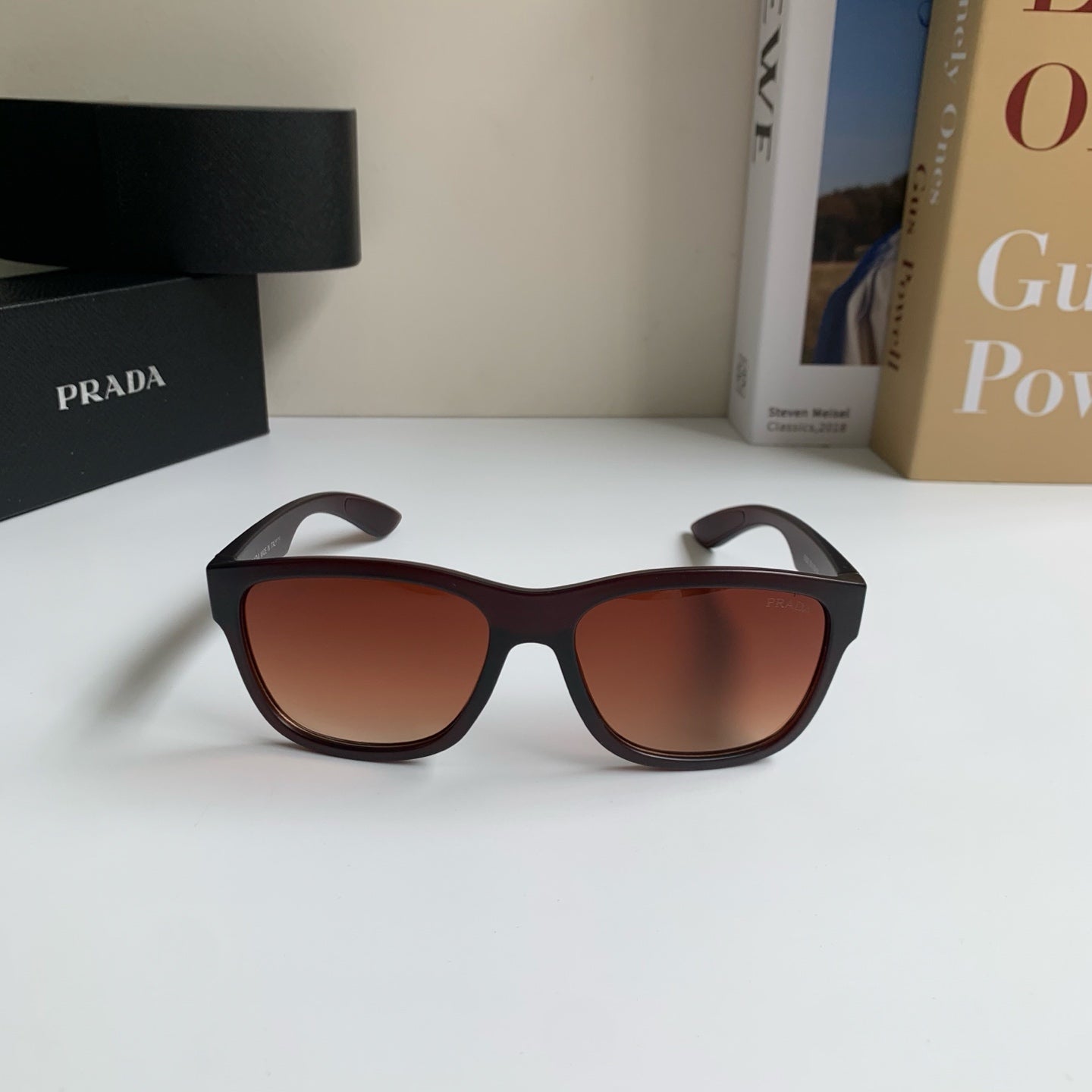 Prada Fashion Red Lens Sunglasses for Men & Women - 465708 - detail image 3