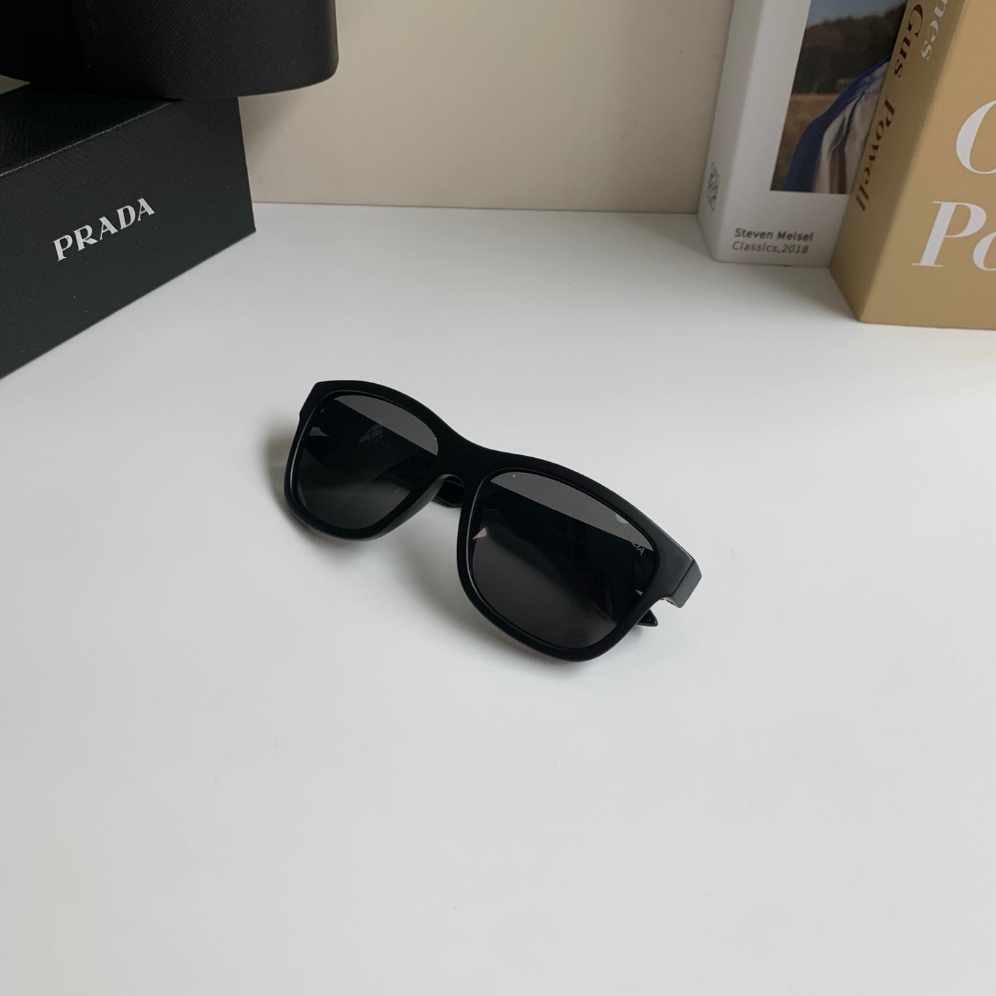 Prada Fashion Black Lens Sunglasses for Men & Women - 465709 - detail image 3