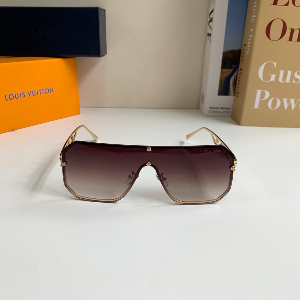 Louis Vuitton Square Red Lens Sunglasses for Men & Women - 381870 - detail image 5