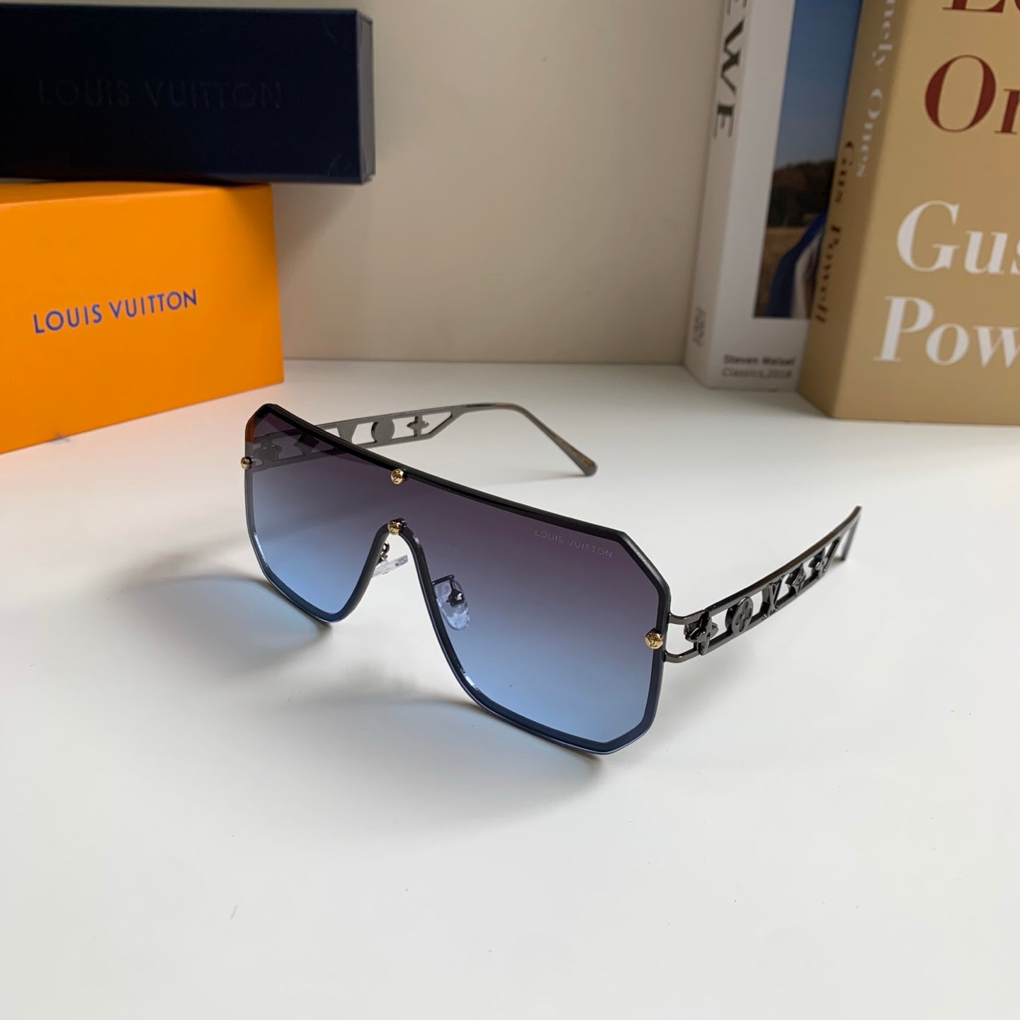 Louis Vuitton Square Silver Lens Sunglasses for Men & Women - 381871 - detail image 2