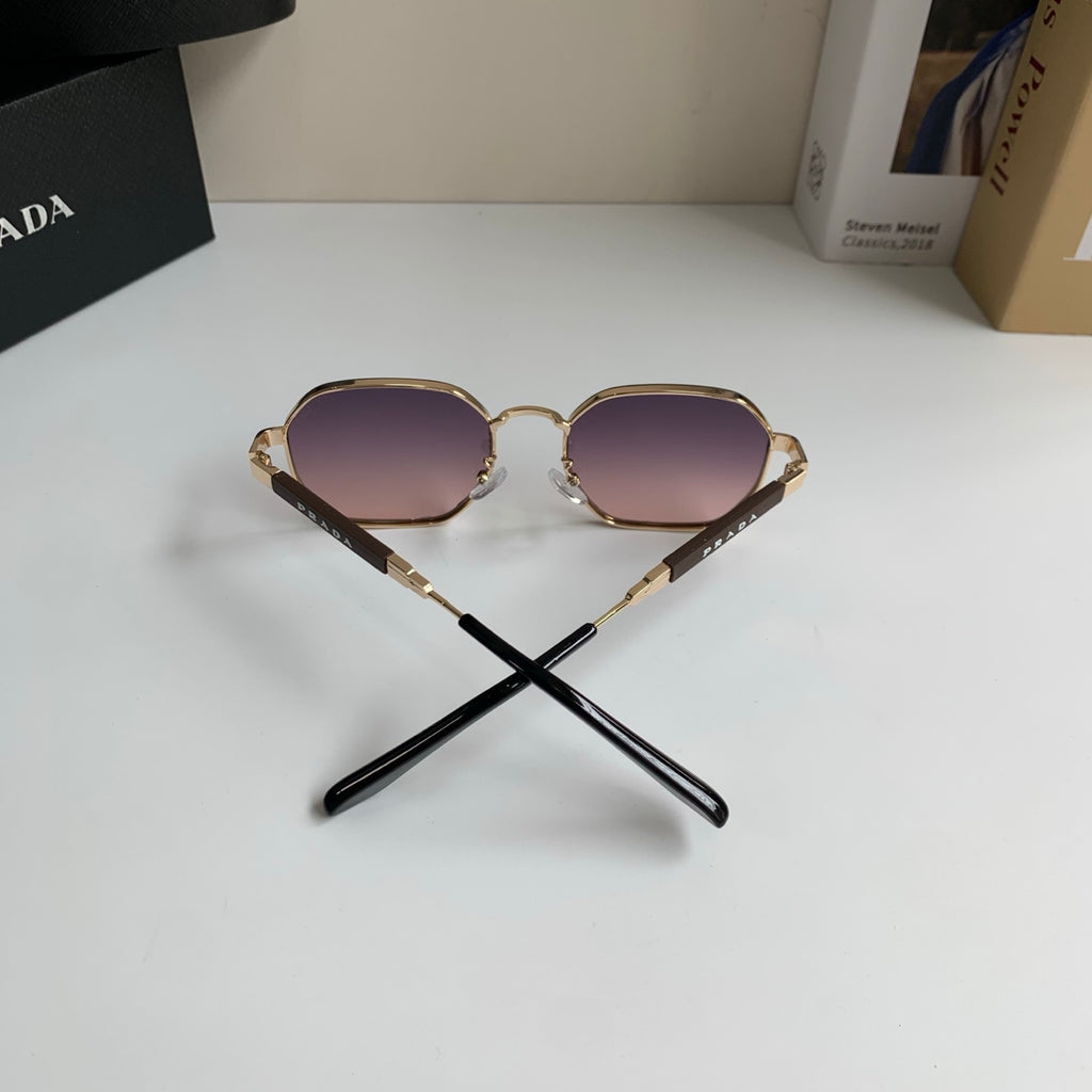 Prada Metal Fashion Silver Lens Sunglasses for Men & Women - 382588 - detail image 7
