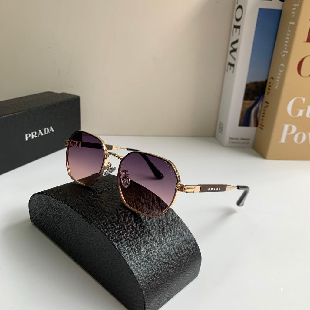 Prada Metal Fashion Silver Lens Sunglasses for Men & Women - 465598 - detail image 4
