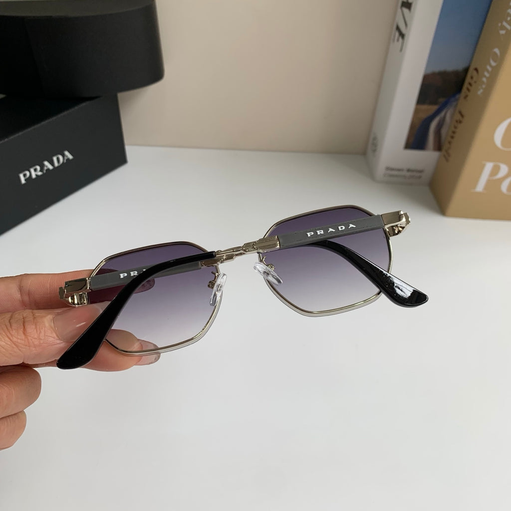 Prada Metal Fashion Silver Lens Sunglasses for Men & Women - 465599 - detail image 8