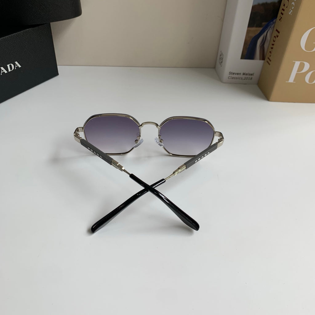 Prada Metal Fashion Silver Lens Sunglasses for Men & Women - 465599 - detail image 7