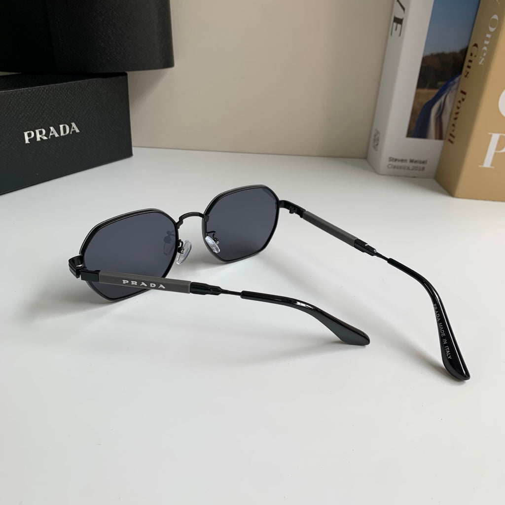 Prada Metal Fashion Silver Lens Sunglasses for Men & Women - 465600 - detail image 8