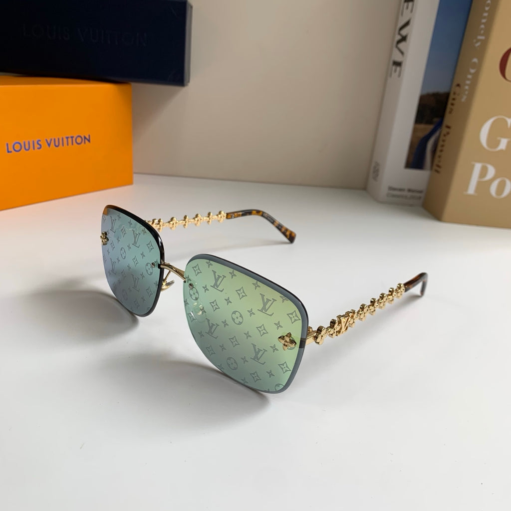 Louis Vuitton Square Silver Lens Sunglasses for Men & Women - 464629 - detail image 2