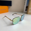 Louis Vuitton Square Silver Lens Sunglasses for Men & Women - 464629