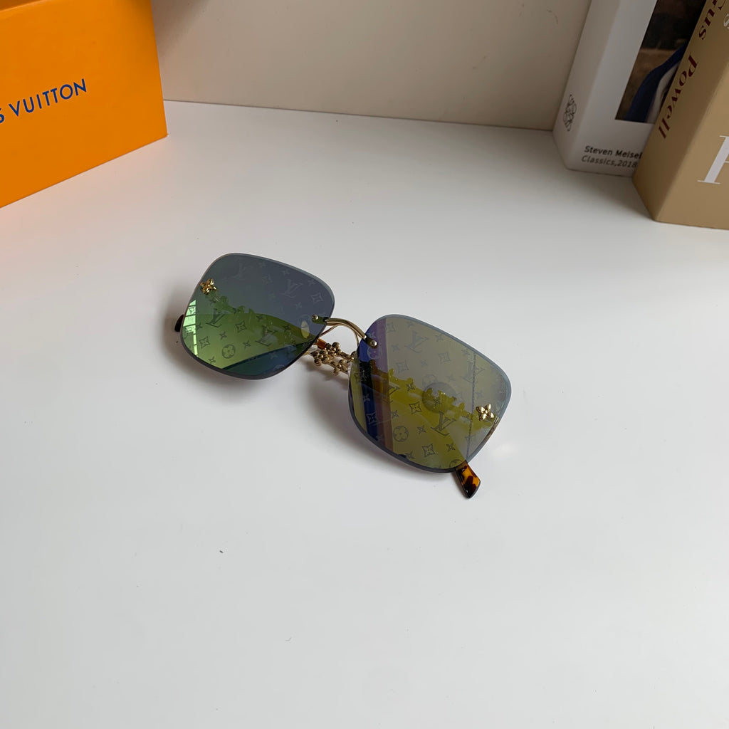Louis Vuitton Square Silver Lens Sunglasses for Men & Women - 464629 - detail image 8