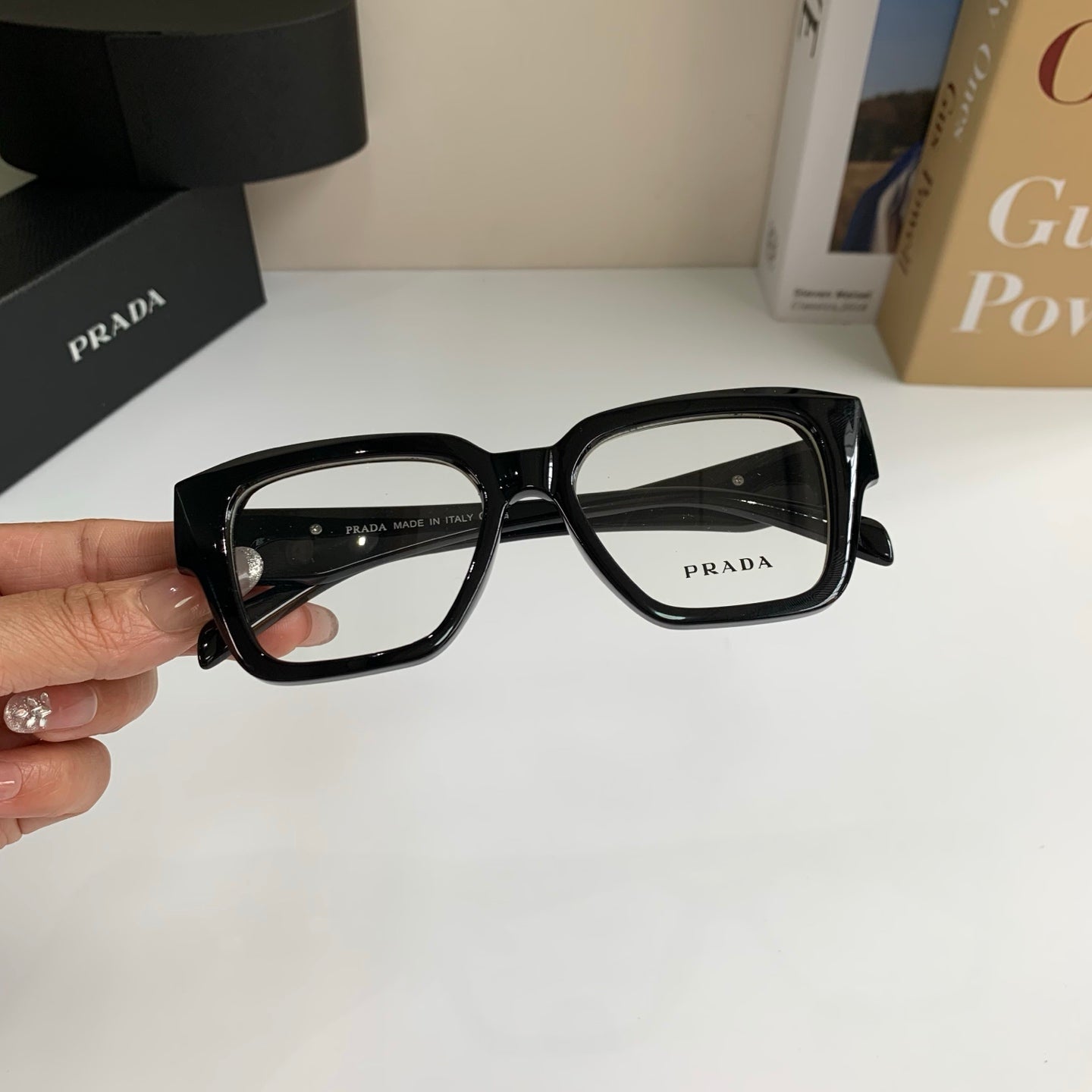 Prada Fashion Silver Lens Sunglasses for Men & Women - 465601 - detail image 4