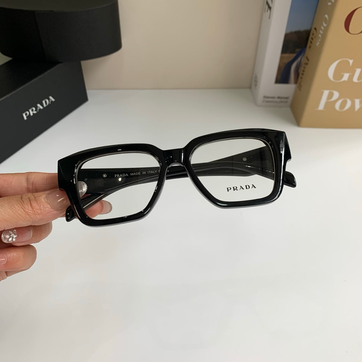 Prada Fashion Silver Lens Sunglasses for Men & Women - 382591 - detail image 4