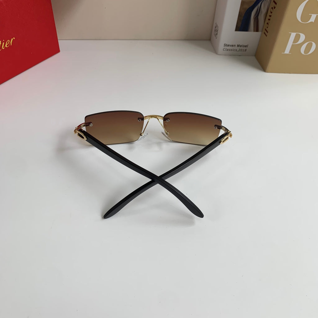 Cartier Fashion Brown Lens Sunglasses for Men & Women - 398972 - detail image 8