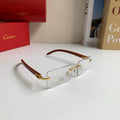 Cartier Fashion Silver Lens Sunglasses for Men & Women - 398973