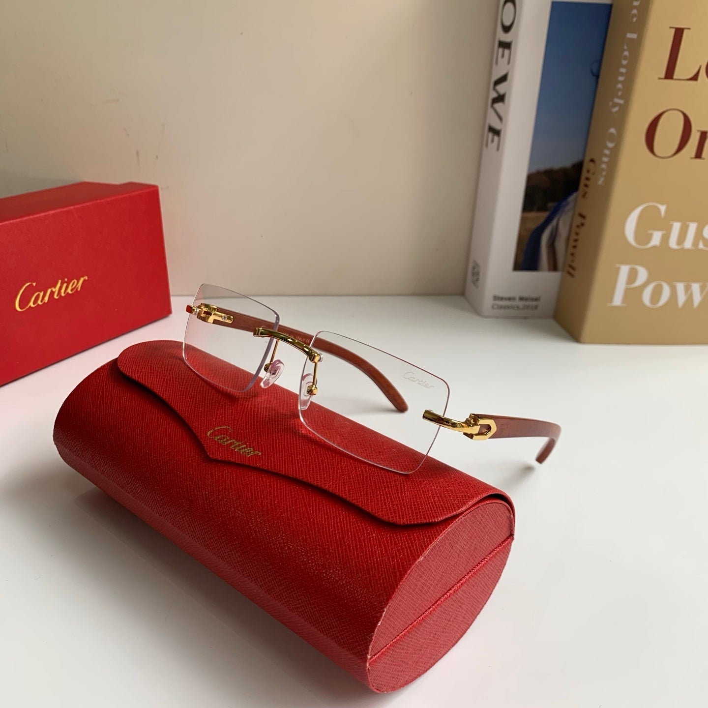 Cartier Fashion Silver Lens Sunglasses for Men & Women - 398973 - detail image 4