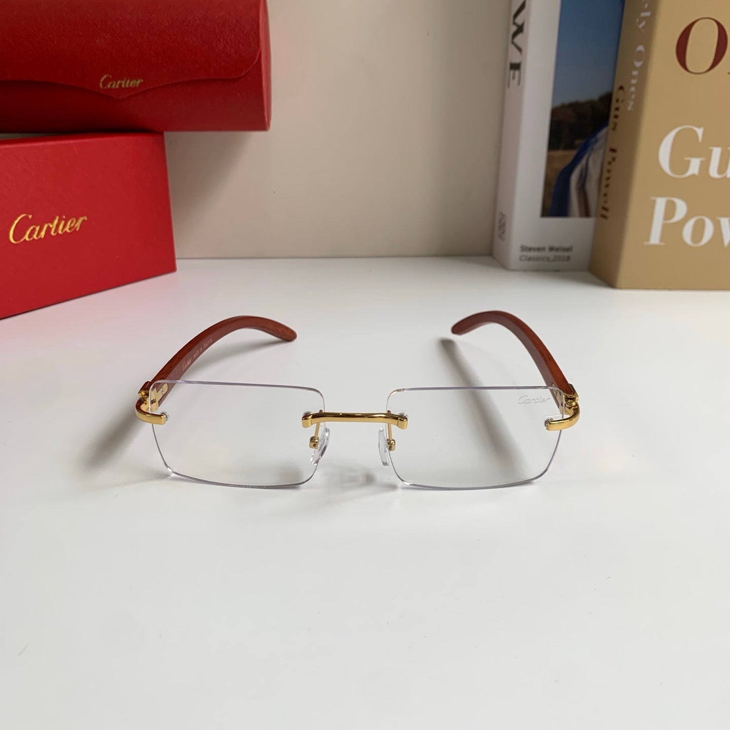 Cartier Fashion Silver Lens Sunglasses for Men & Women - 398973 - detail image 5