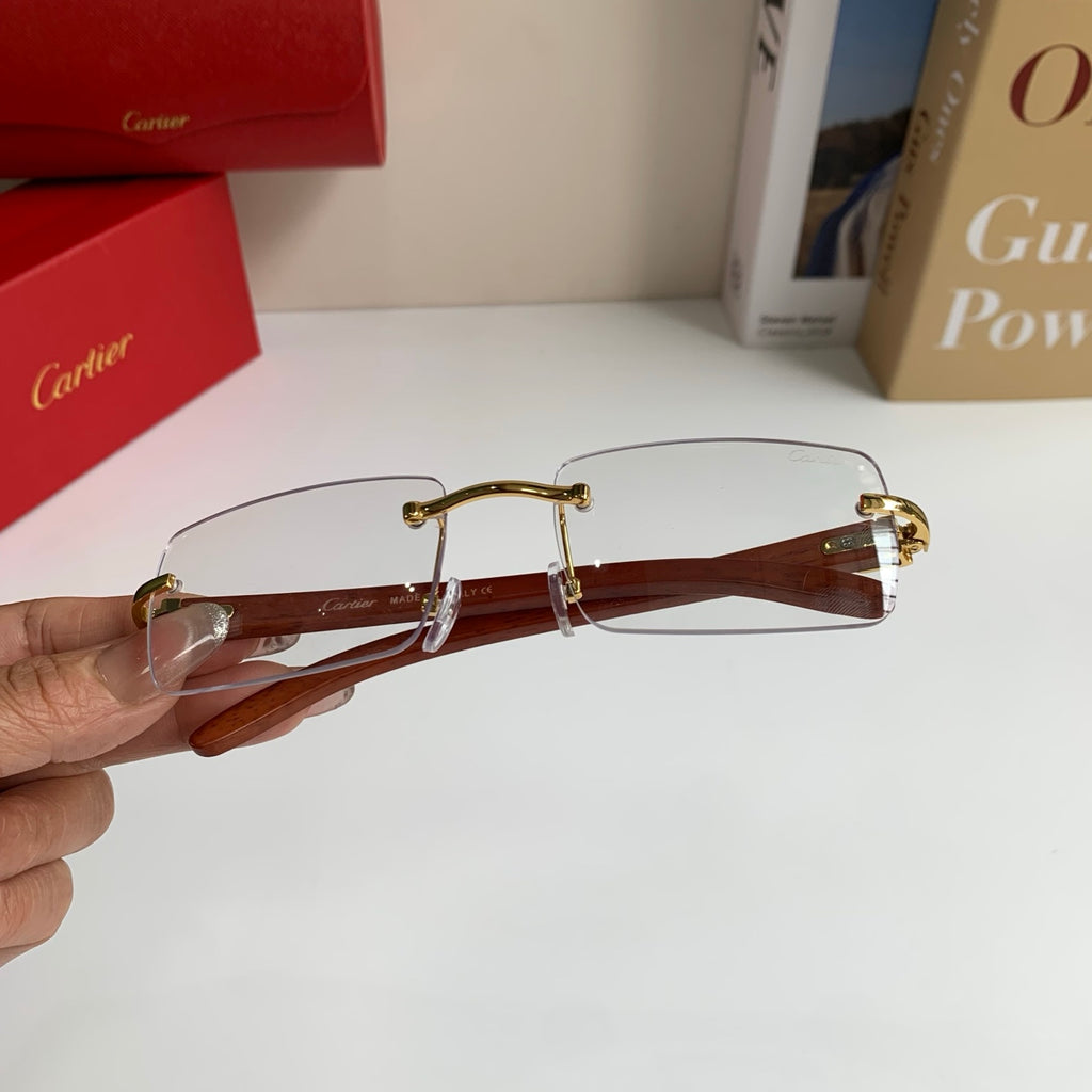 Cartier Fashion Silver Lens Sunglasses for Men & Women - 398973 - detail image 3