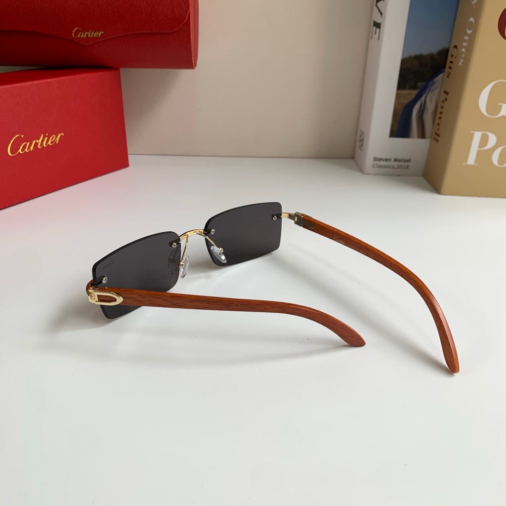 Cartier Fashion Silver Lens Sunglasses for Men & Women - 398976 - detail image 9