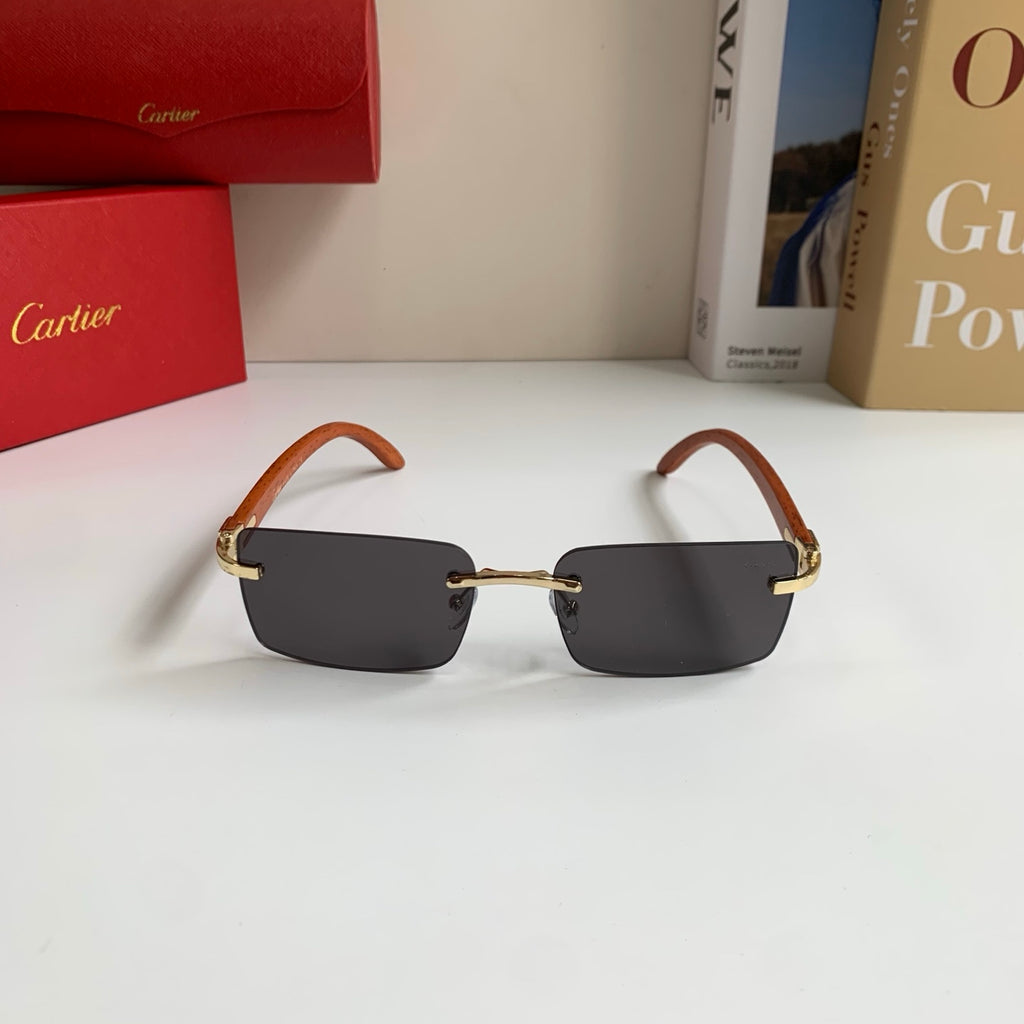 Cartier Fashion Silver Lens Sunglasses for Men & Women - 398976 - detail image 5