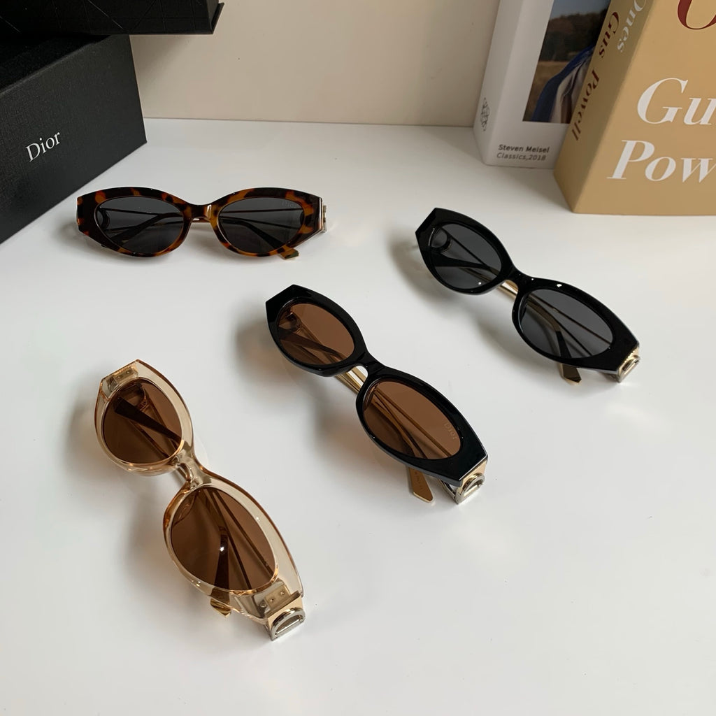 Dior Cat-Eye Black Lens Sunglasses for Men & Women - detail image 9