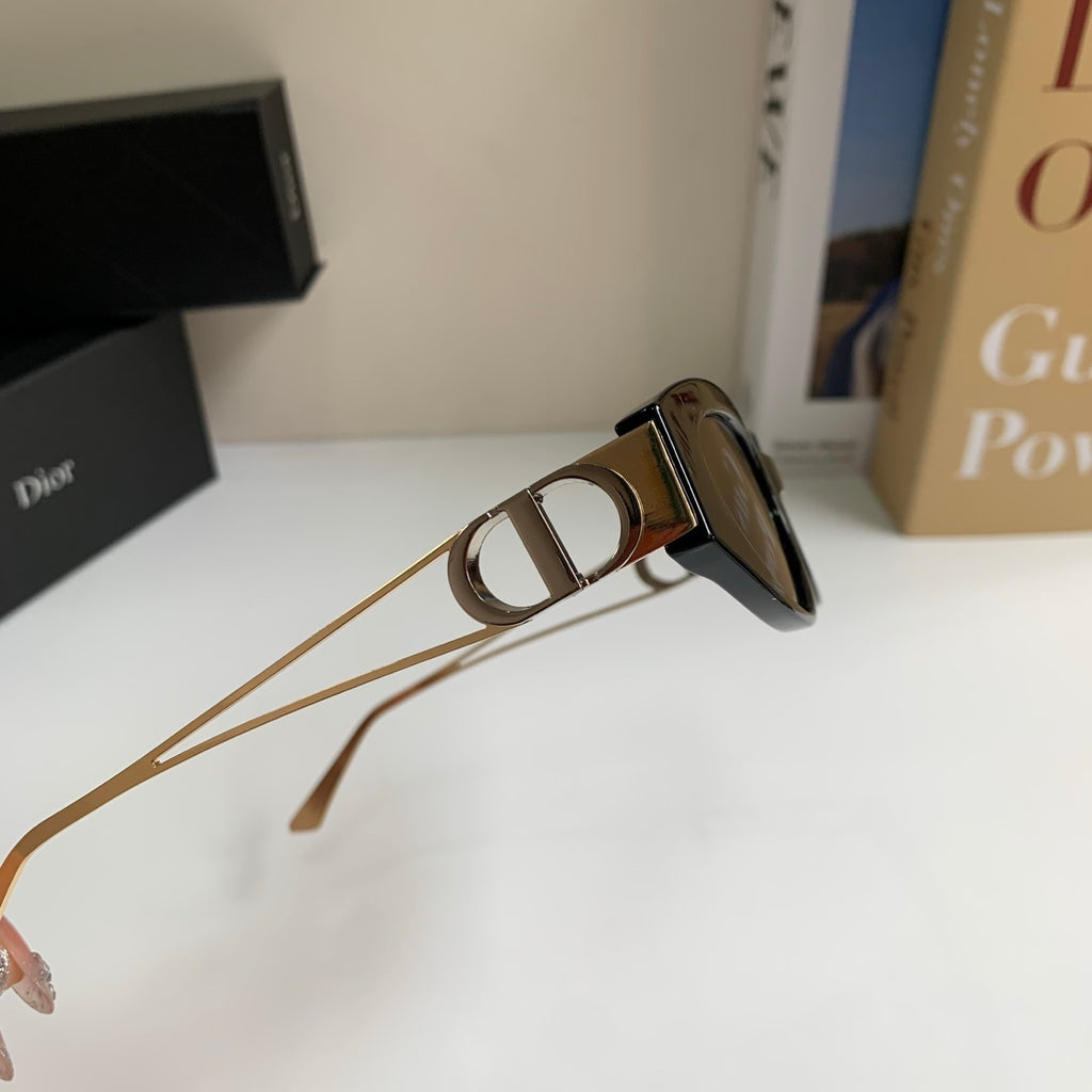 Dior Cat-Eye Black Lens Sunglasses for Men & Women - 398759 - detail image 8