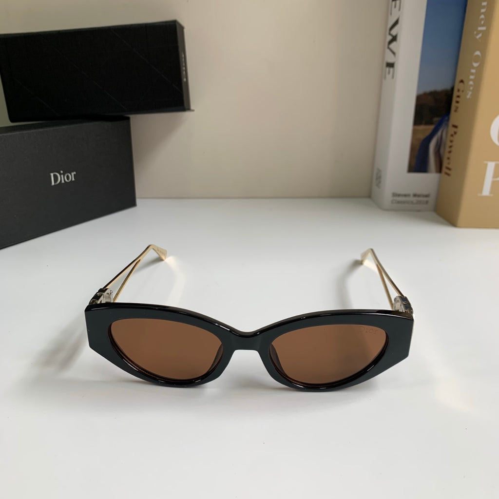 Dior Cat-Eye Black Lens Sunglasses for Men & Women - detail image 3