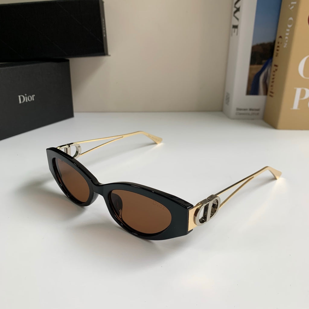 Dior Cat-Eye Black Lens Sunglasses for Men & Women - 398759 - detail image 2