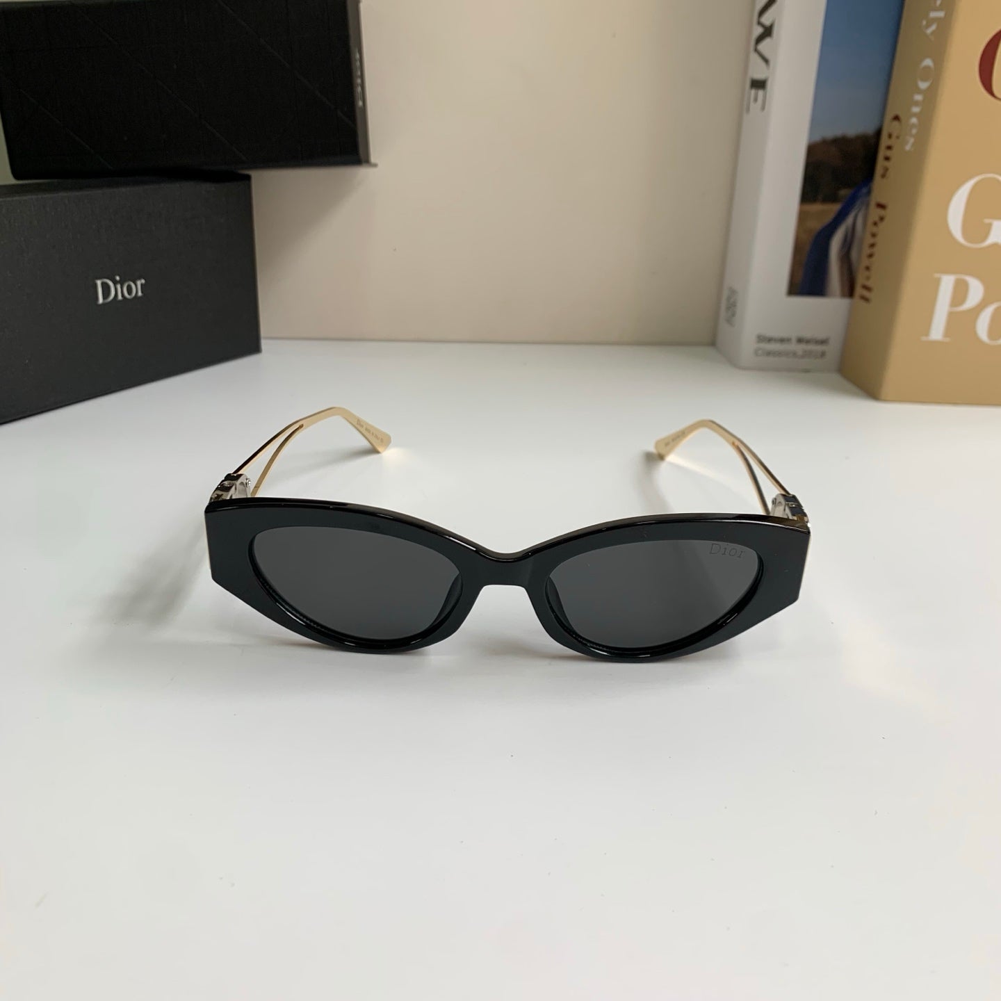 Dior Cat-Eye Silver Lens Sunglasses for Men & Women - 398762 - detail image 5