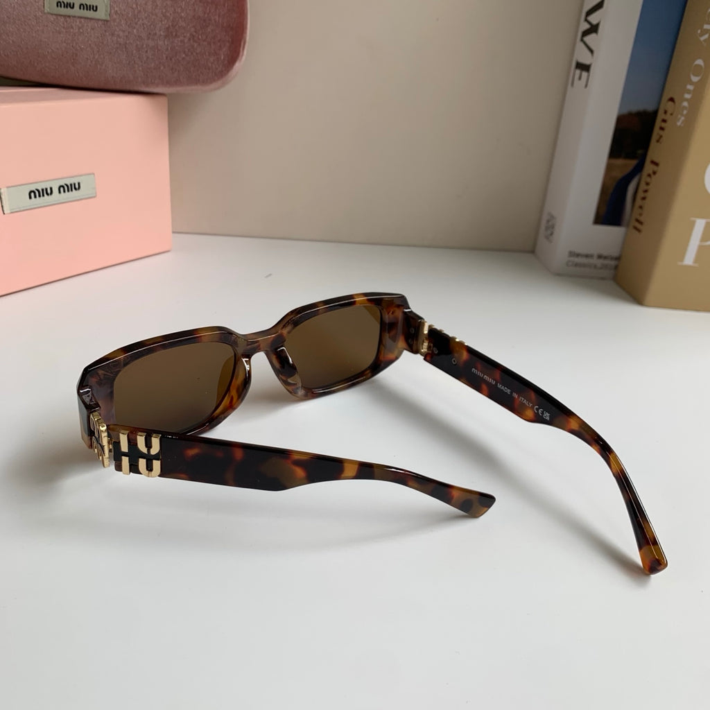 Miu Miu Square Black Lens Sunglasses for Men & Women - 493738 - detail image 7
