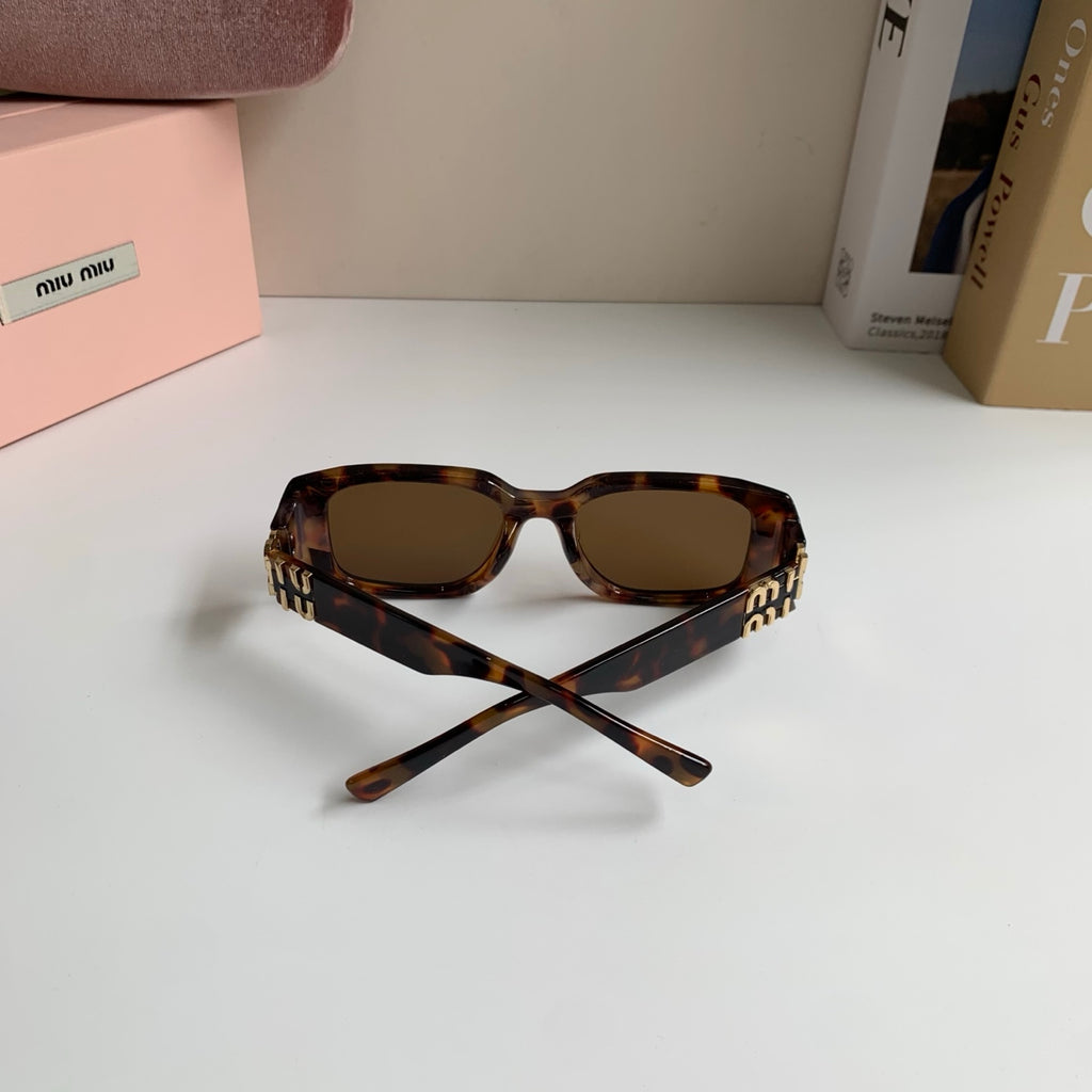 Miu Miu Square Black Lens Sunglasses for Men & Women - 399250 - detail image 6