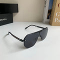 Prada Oversized Black Lens Sunglasses for Men & Women - 415778