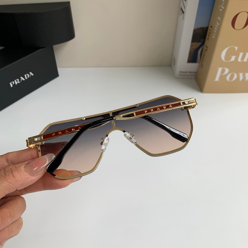 Prada Oversized Silver Lens Sunglasses for Men & Women - 487033 - detail image 7