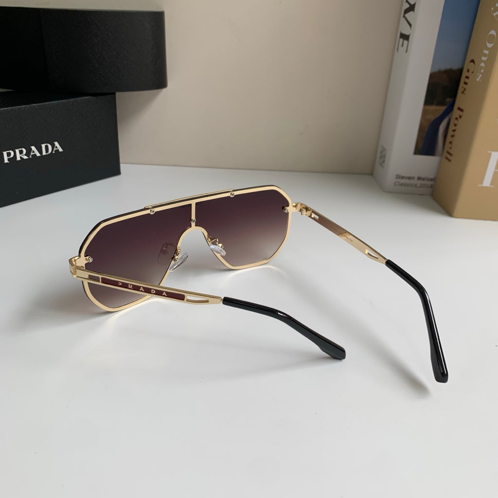 Prada Oversized Silver Lens Sunglasses for Men & Women - 415781 - detail image 6