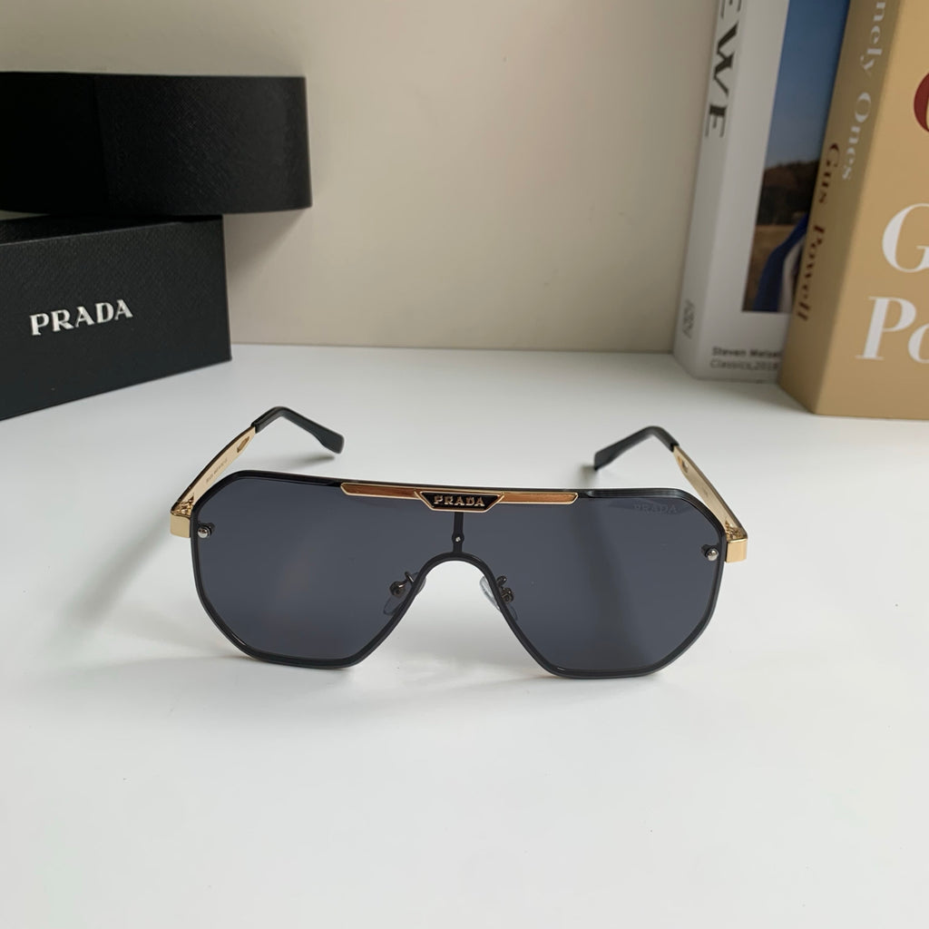 Prada Oversized Silver Lens Sunglasses for Men & Women - 415782 - detail image 3