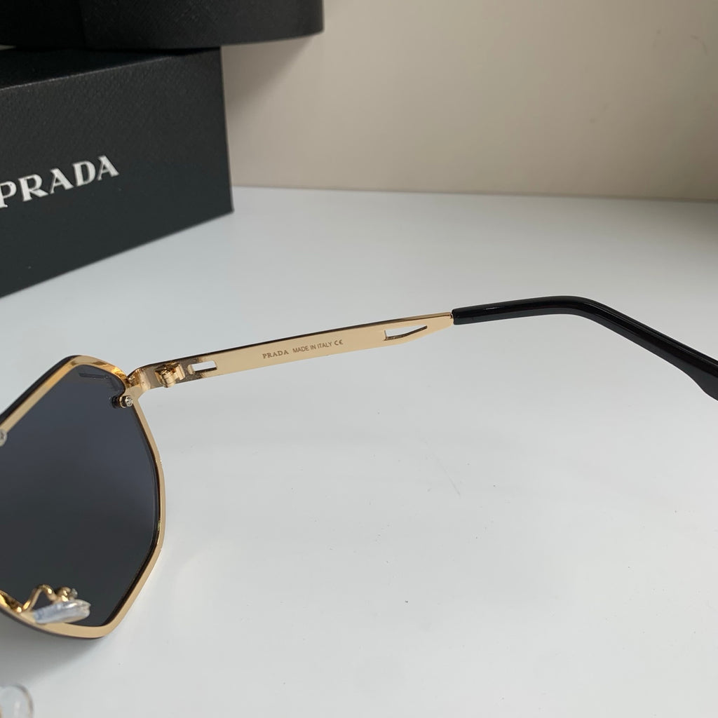 Prada Oversized Silver Lens Sunglasses for Men & Women - 487036 - detail image 7