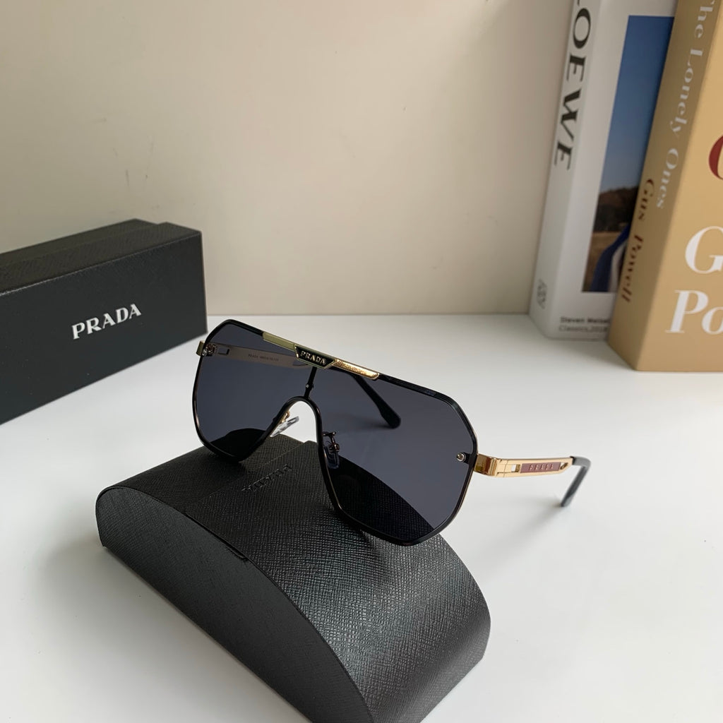 Prada Oversized Silver Lens Sunglasses for Men & Women - 415782 - detail image 5