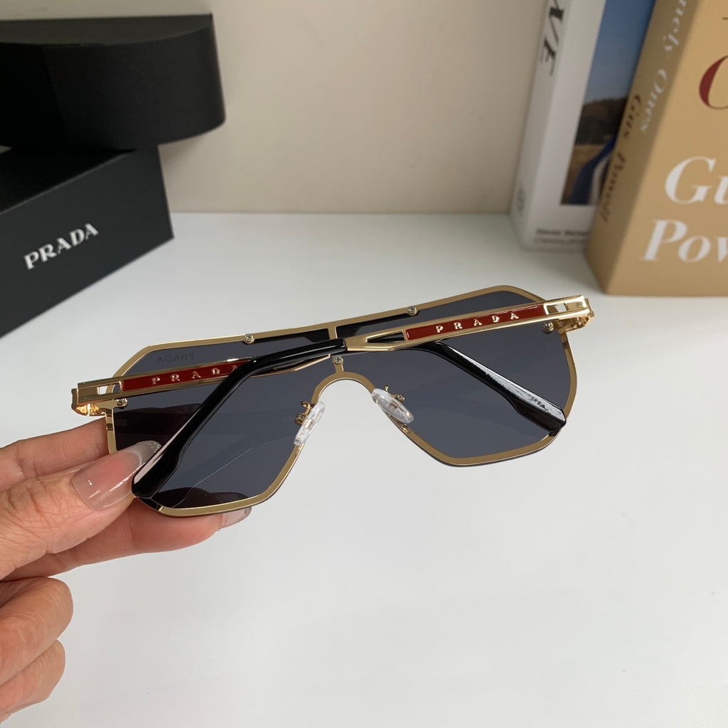 Prada Oversized Silver Lens Sunglasses for Men & Women - 415782 - detail image 6