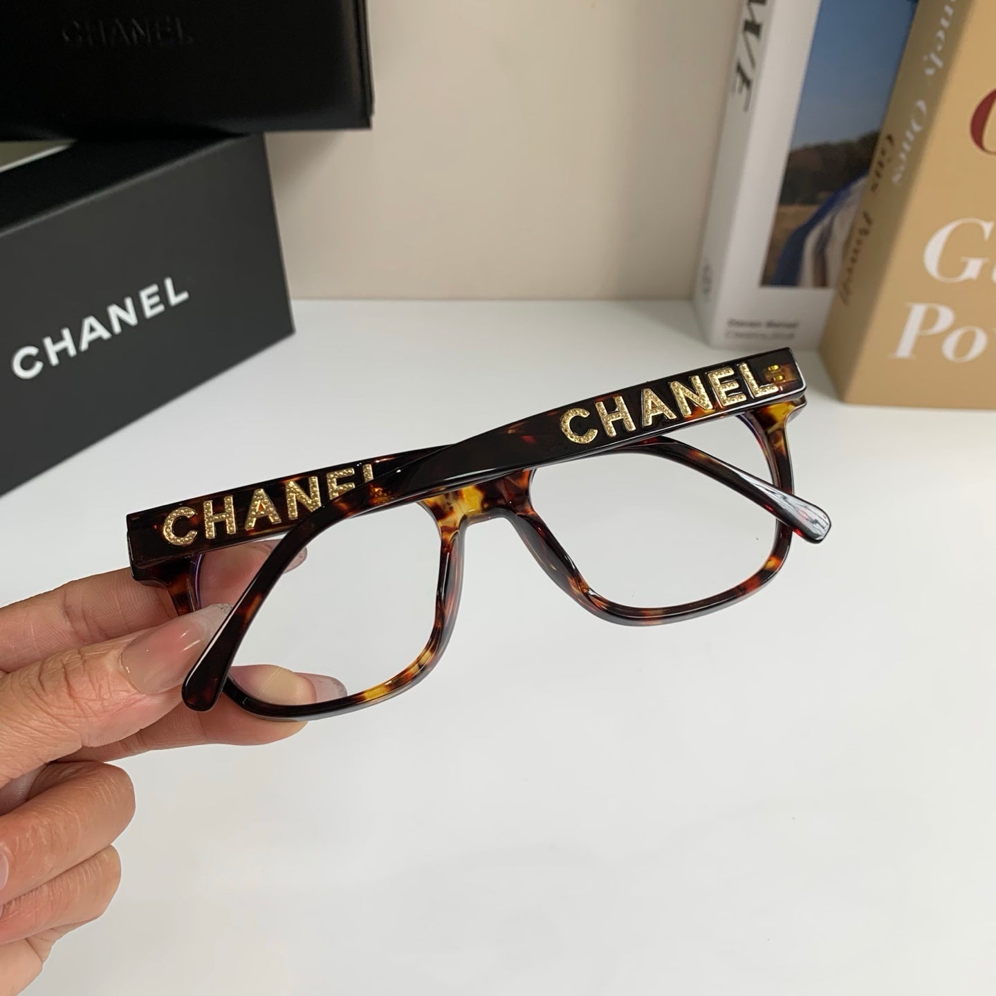 Chanel Square Silver Lens Sunglasses for Men & Women - 486636 - detail image 6