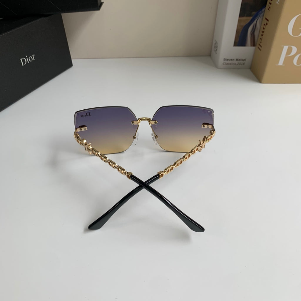 Dior Polarized Square Silver Lens Sunglasses for Men & Women - 415487 - detail image 7